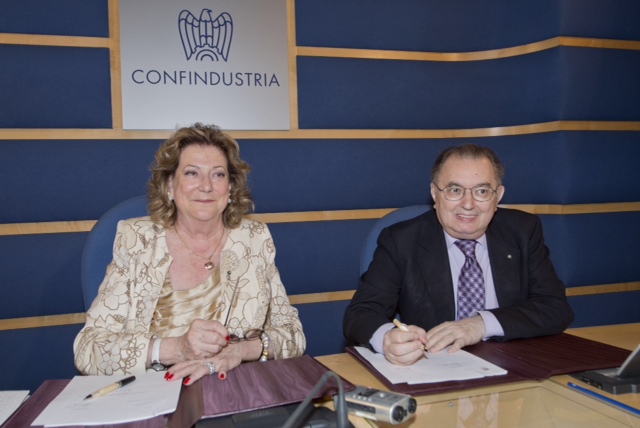 Firma Bracco Squinzi