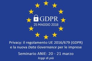 seminario anie GDPR
